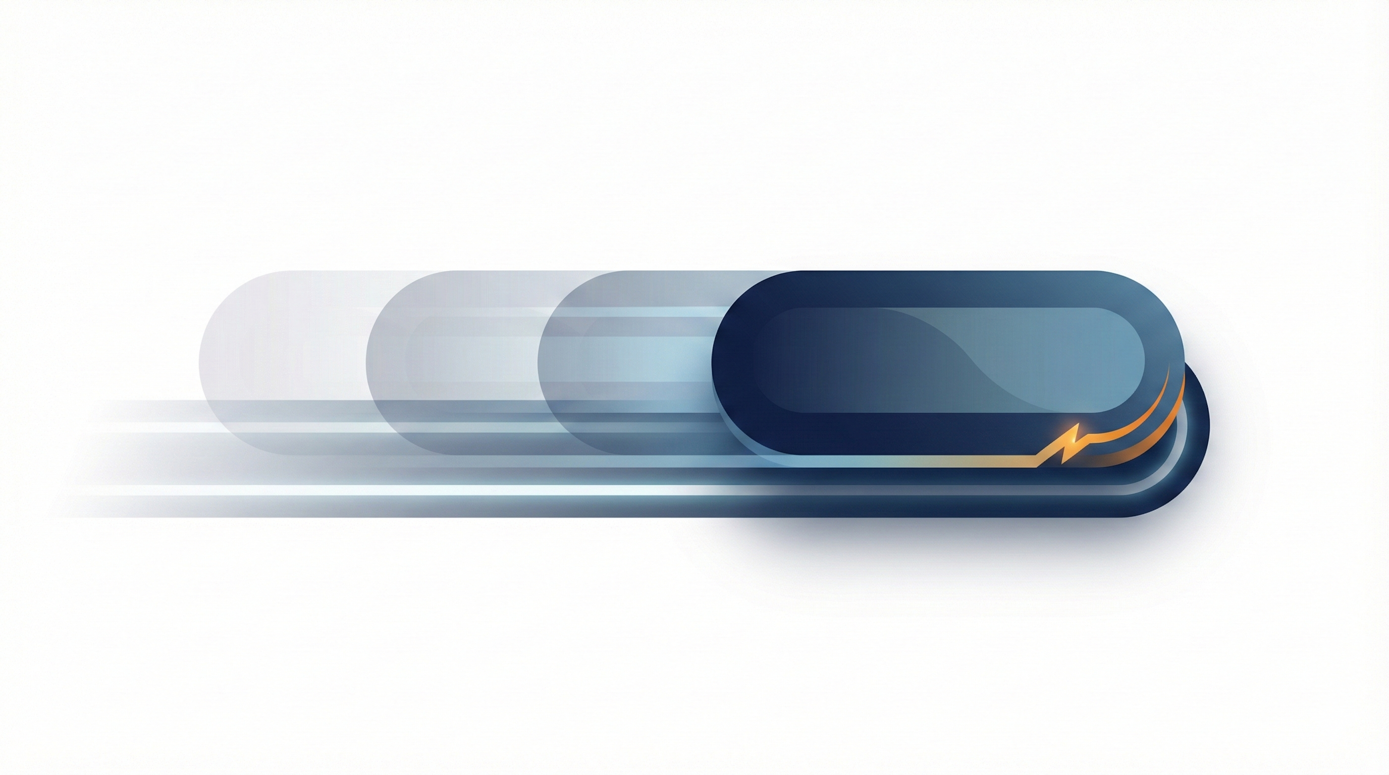 Abstract illustration of a fast-moving product launch