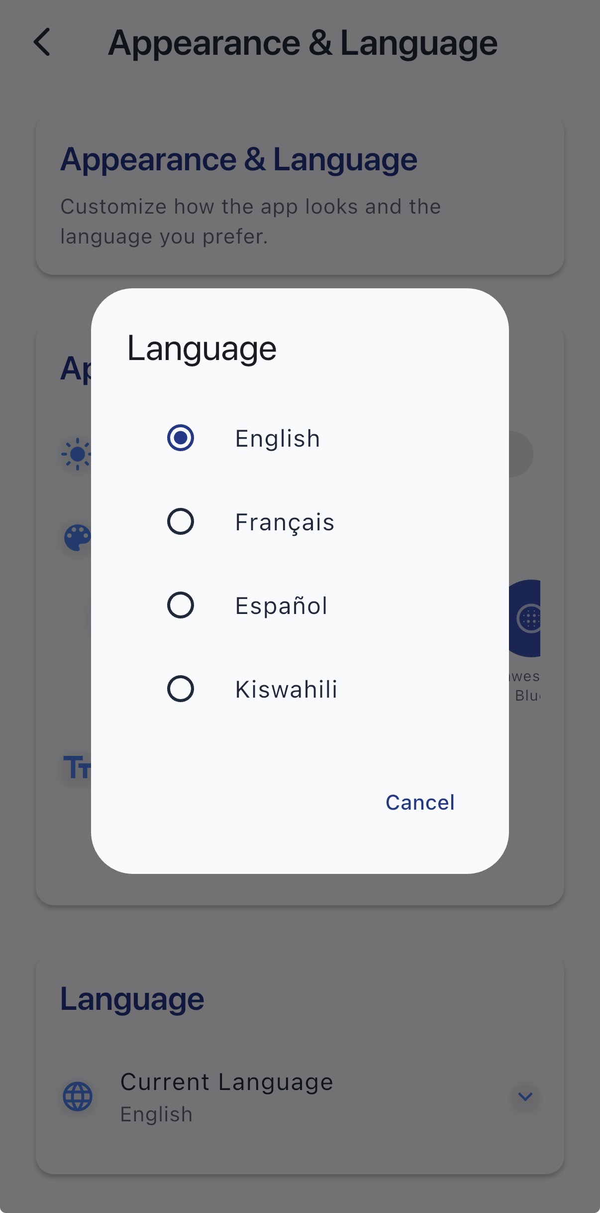 Multi-language support